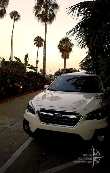 Our road trip rental car