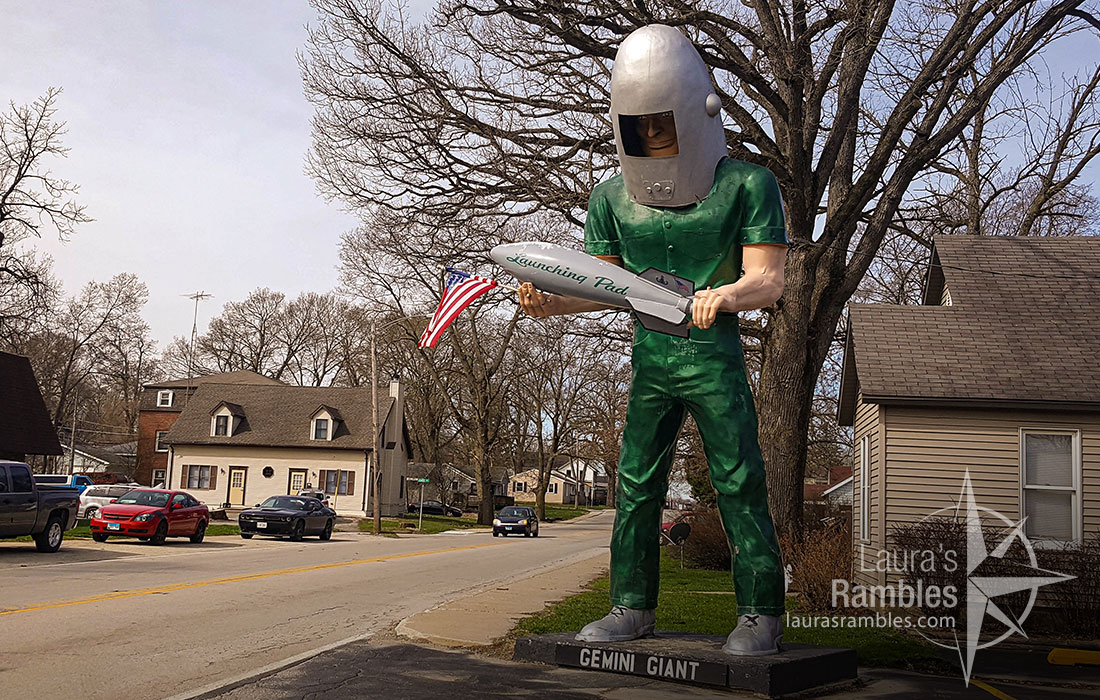 Route 66 Gemini Giant in Wilmington, IL