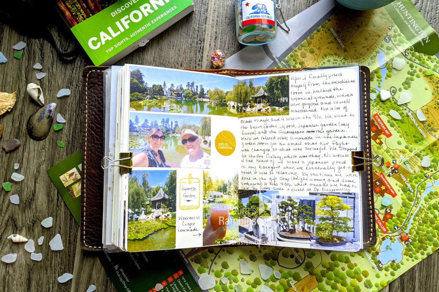 California travel journal - Huntington Library